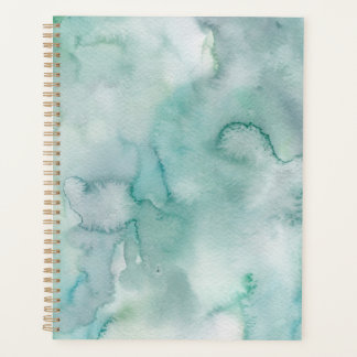 Minimal Abstract Watercolor Planner Journal