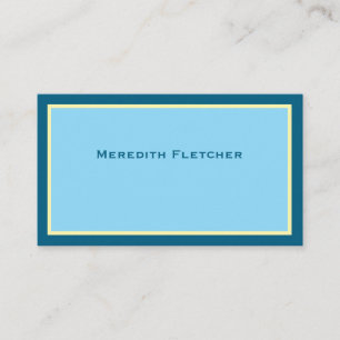 minimal and chic Business Card