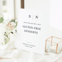 Minimal and Chic | Gluten-Free Desserts Wedding
