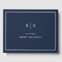 Minimal and Chic | Navy and White Border Wedding