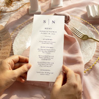 Minimal and Chic | Purple and White Wedding