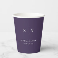 Minimal and Chic | Purple Wedding