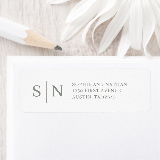Minimal and Chic | Sage Green and White (Insitu)
