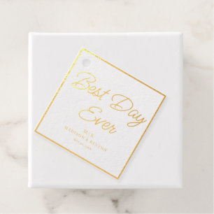 Minimal and Chic   Wedding  Favour Tags