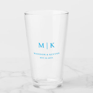 Minimal and Chic Wedding Glass