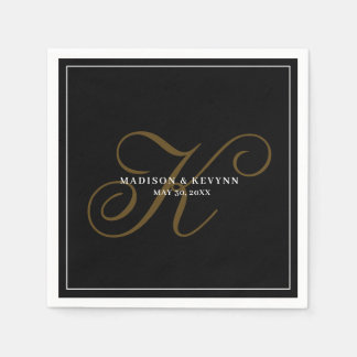 Minimal and Chic  | Wedding Napkins