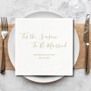 Minimal and Chic   Wedding Napkins