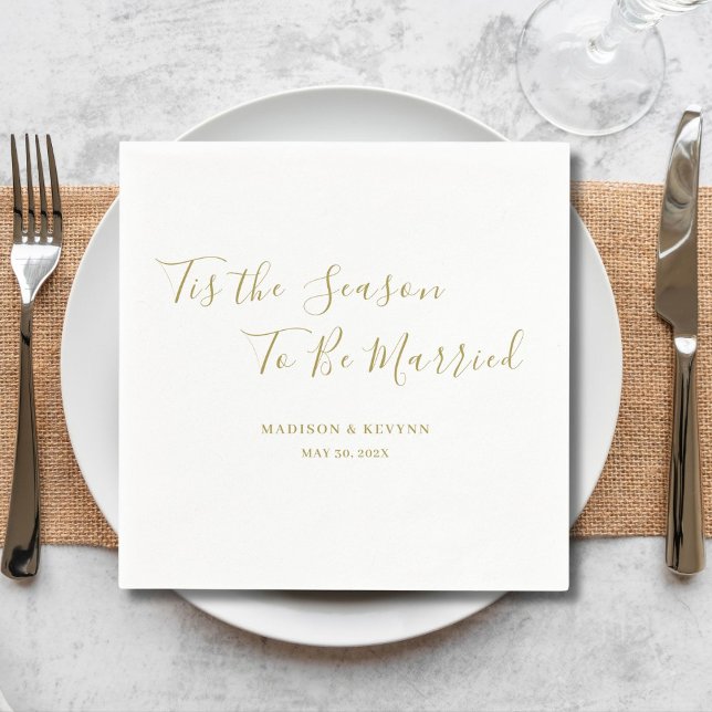 Minimal and Chic | Wedding Napkins (Creator Uploaded)