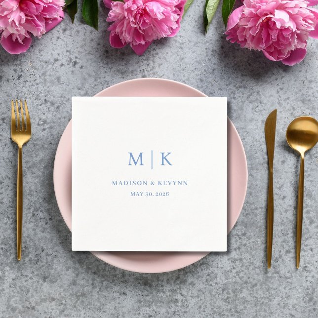 Minimal and Chic | Wedding Napkins (Creator Uploaded)