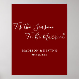 Minimal and Chic   Wedding  Poster