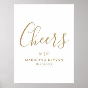 Minimal and Chic   Wedding Poster