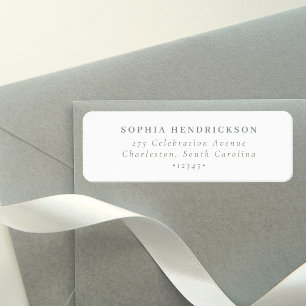 Minimal and Chic   White and Sage Green