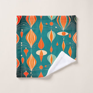 Minimal Atomic Drops Design Bath Towel Set
