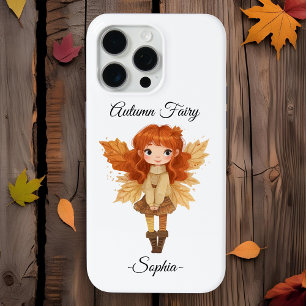 Minimal Autumn Fairy – Personalised  iPhone 15 Pro Max Case