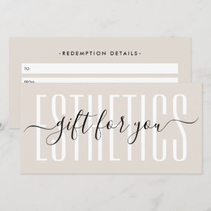 Minimal Beauty Professional Sand Gift Card