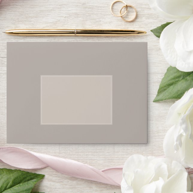 Minimal Beige Wedding Envelopes (Wedding)