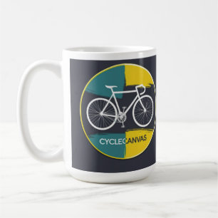 Minimal Bicycle Illustration – Coffee Mug
