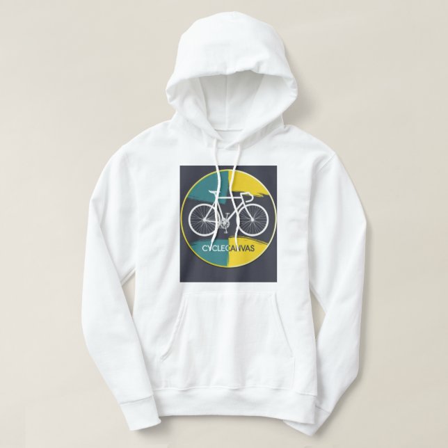 Minimal Bicycle Illustration –  Hoodie (Design Front)