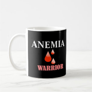minimal black and white Anaemia Iron Deficiency Coffee Mug