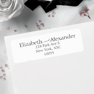 Minimal Black & White Script Fancy