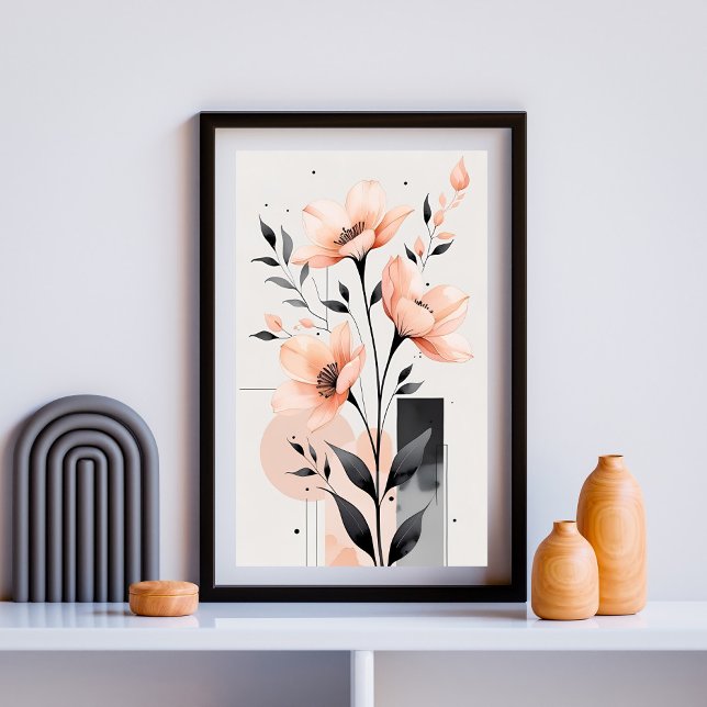 Minimal Bloom Geometry Poster (Creator Uploaded)