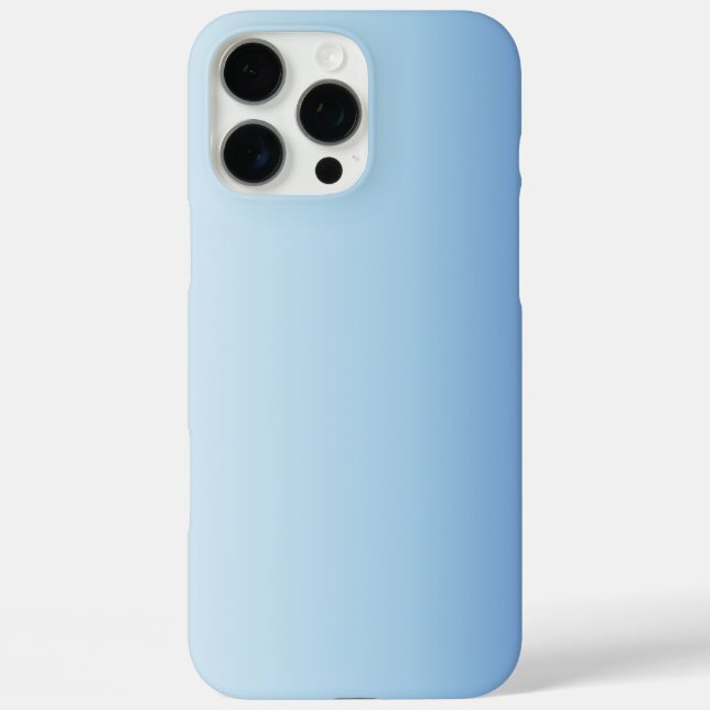 Minimal Blue Gradient Background  Case-Mate iPhone Case (Back)
