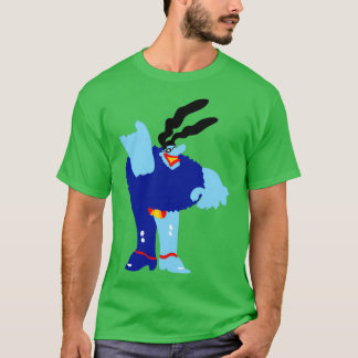 Minimal Blue Meanie T-Shirt
