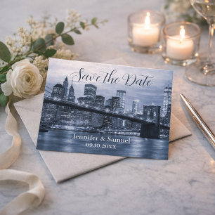 Minimal Blue NYC Design