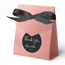 Minimal Blush and Black Custom Wedding