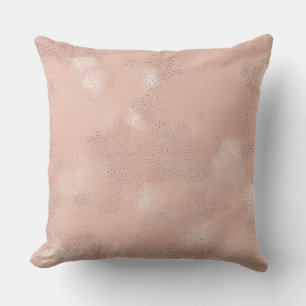 Minimal Blush Speckled Pattern Cushion