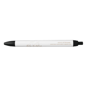 Minimal Body sculpting contouring spa aesthetic ta Black Ink Pen
