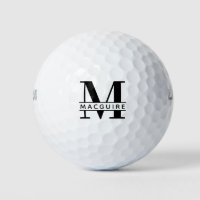 Minimal Bold Monogram with Name