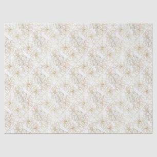 Minimal Botanical Line Art Pattern (1) Tissue Paper