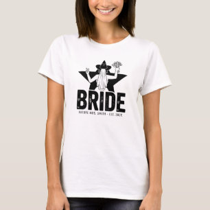 Minimal Bride Floral T-Shirt