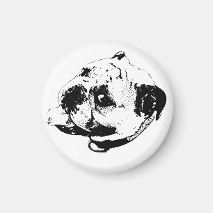 Minimal Bulldog Magnet
