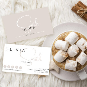 Minimal Business Card Visiting Card