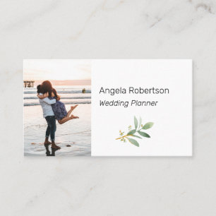 Minimal Business Card with photo