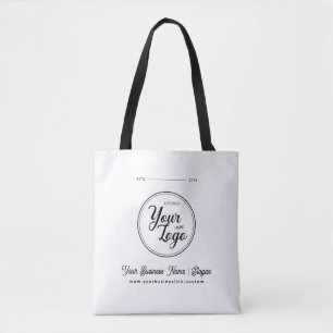 Minimal Business Company  Logo  Tote Bag