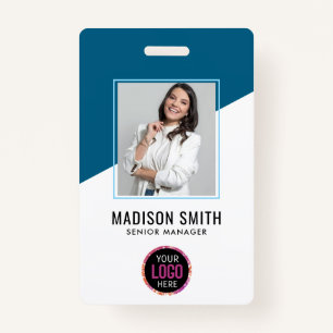  Minimal Business Employee Photo   ID Card Badge ID Badge