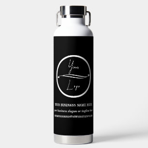 Minimal Business Logo Promotional Advertising Water Bottle