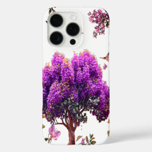 Minimal Butterfly Tree iPhone Case – Floral Nature