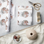 Minimal Calligraphy Photo Birthday Daughter-in-law Wrapping Paper<br><div class="desc">This birthday design for a nephew features expressive calligraphy paired with clean, modern typography that highlights love, celebration, and heartfelt birthday wishes. The flowing script and bold lettering are thoughtfully arranged beside a circular photo frame, allowing a personal photograph of the nephew to blend naturally with the text. Delicate decorative...</div>