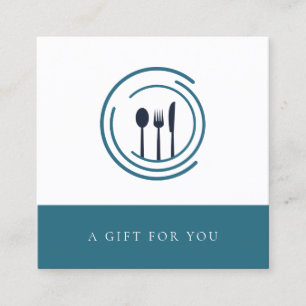 Minimal Catering Gift Certificate