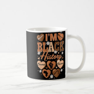 Minimal Celebrating Black History Educated Leader Coffee Mug