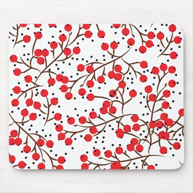 Minimal cherry mouse mat (Front)