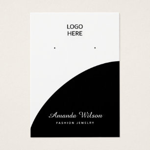 Minimal Chic Elegant jewellery earring display car