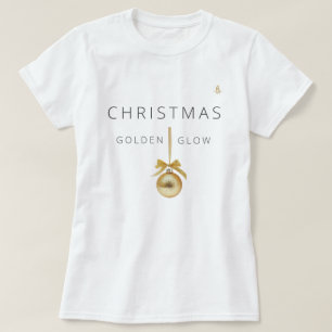 Minimal Christmas Line Art Tree   KaliraArts T-Shirt