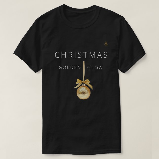 Minimal Christmas Line Art Tree | KaliraArts T-Shirt (Design Front)