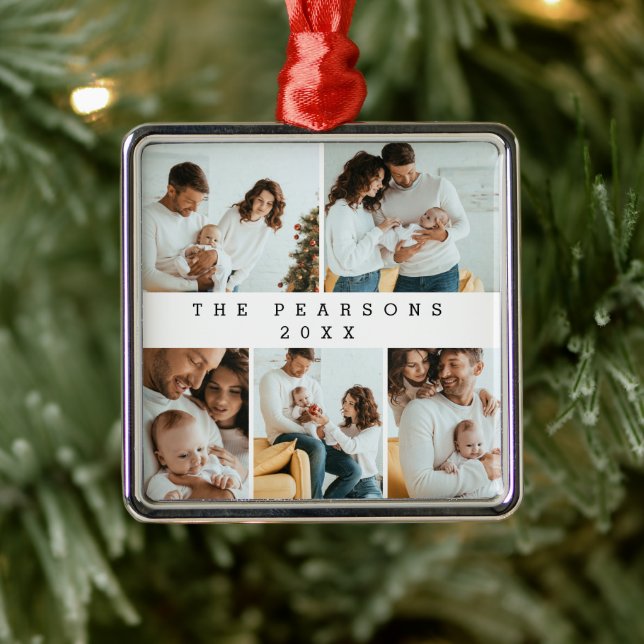 Minimal Christmas Modern Family Photoshoot  Metal Tree Decoration (Tree)