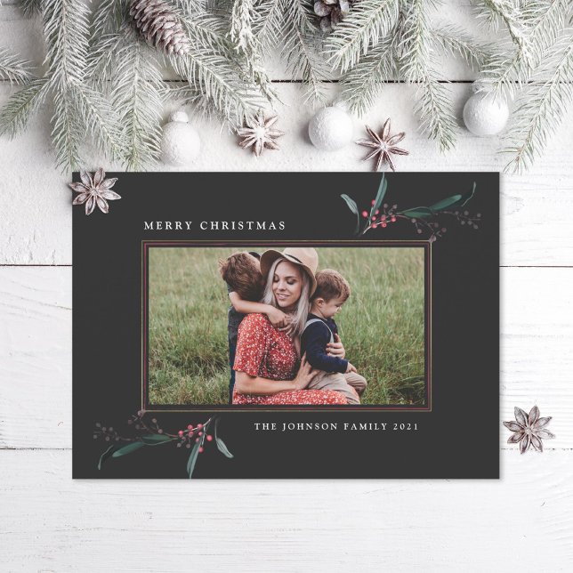 Minimal Christmas Photo Card (Creator Uploaded)